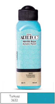 Artdeco Akrilik Boya 140 ml 3632 Turkuaz
