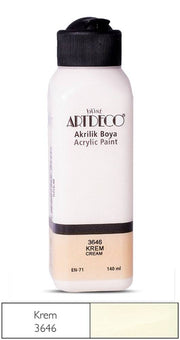 Artdeco Acrylic Paint 140 ml 3646 Cream
