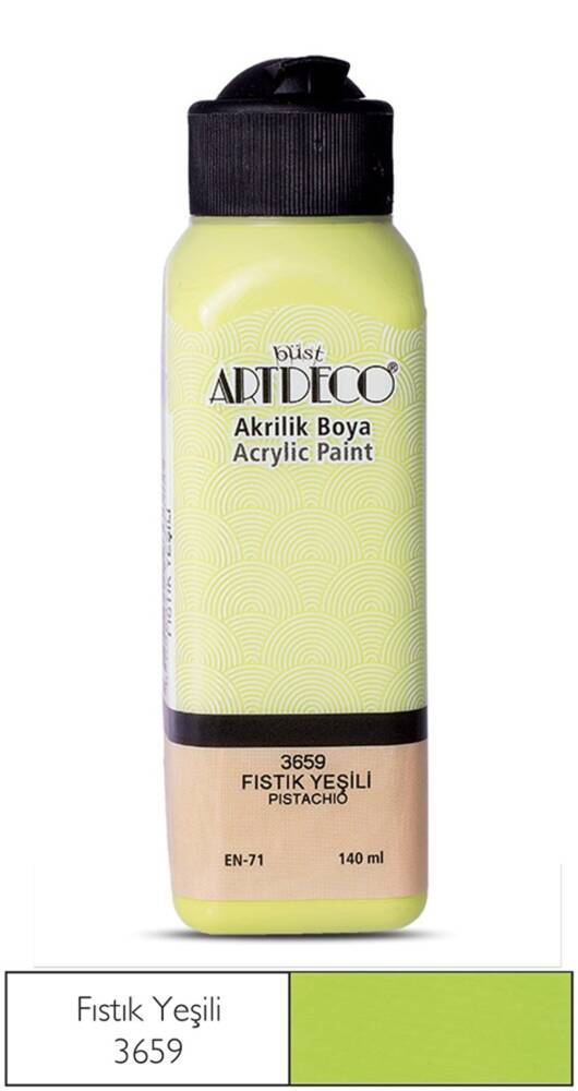 Artdeco Akrilik Boya 140 ml 3659 Fıstık Yeşili