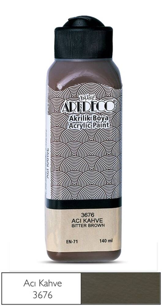 Artdeco Acrylic Paint 140 ml 3676 Bitter Coffee