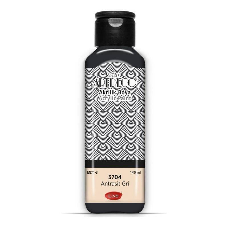 Artdeco Akrilik Boya 140 ml 3704 Antrasit Gri