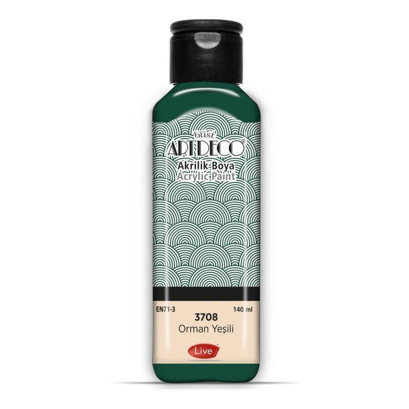 Artdeco Acrylic Paint 140 ml 3708 Forest Green
