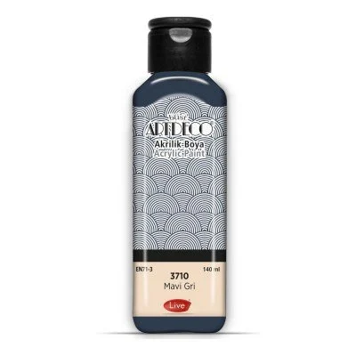 Artdeco Akrilik Boya 140 ml 3710 Mavi Gri