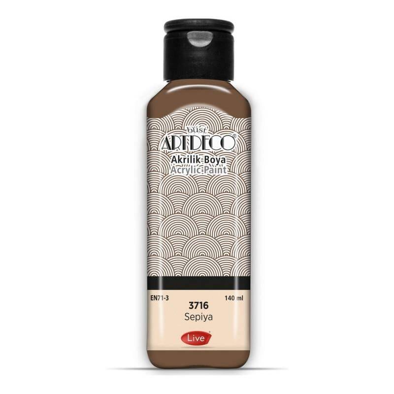 Artdeco Acrylic Paint 140 ml 3716 Sepia