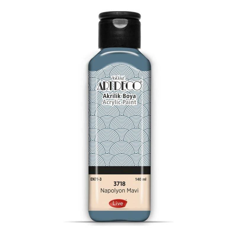 Artdeco Acrylic Paint 140 ml 3718 Napoleon Blue