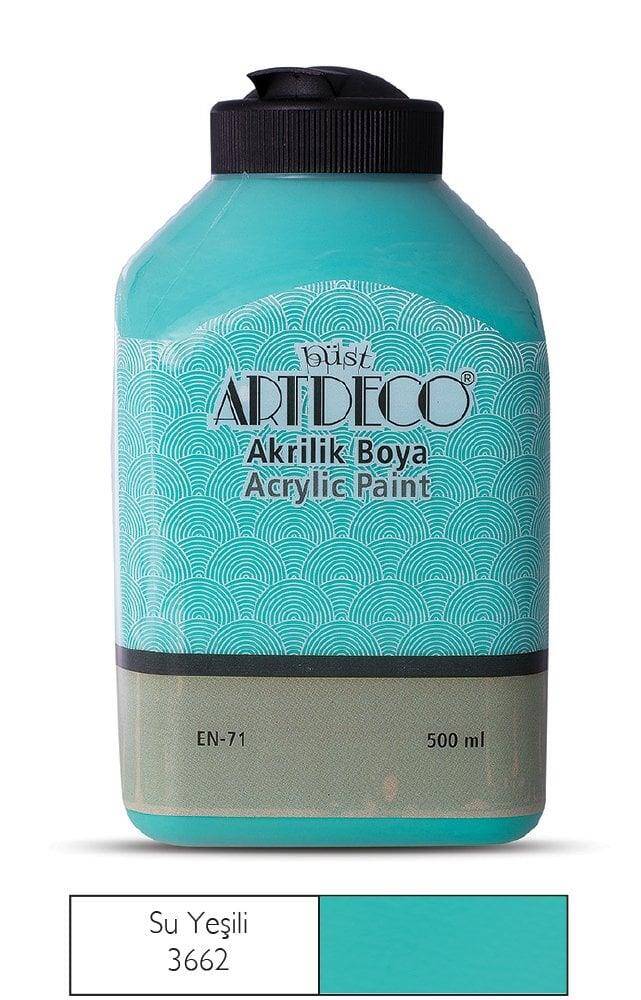 Artdeco Akrilik Boya 500 ml 3662 Su Yeşili