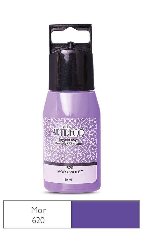 Artdeco Boyutlu Boya 60 ml 620 Mor