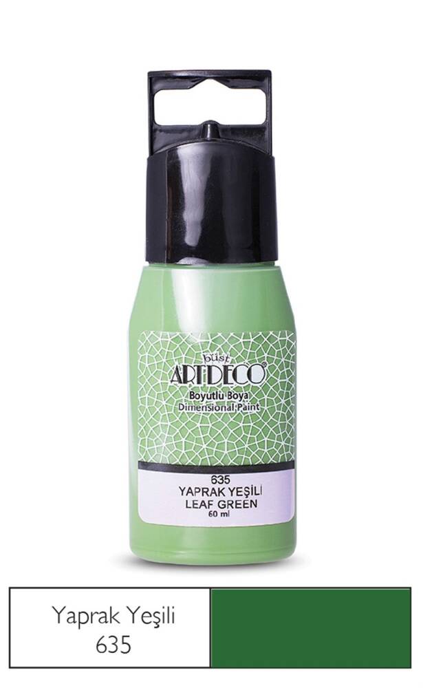 Artdeco Boyutlu Boya 60 ml 635 Yaprak Yeşili