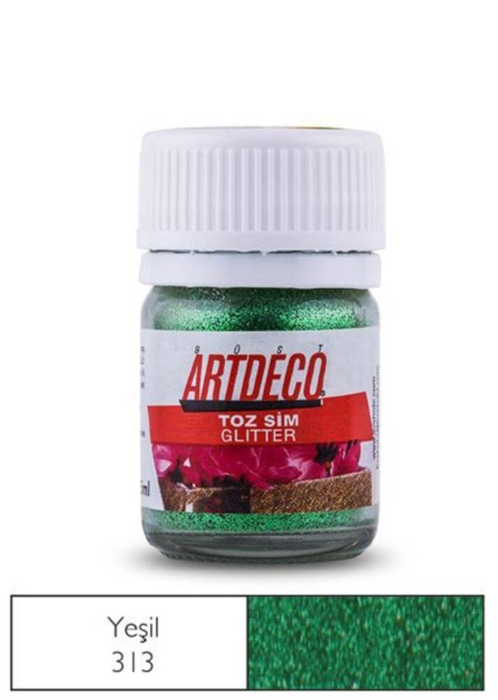 Artdeco Glitter Toz Sim 25 ml 313 Green / Yeşil