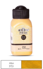 Artdeco Metallic Acrylic Paint 75 ml 3721 Gold