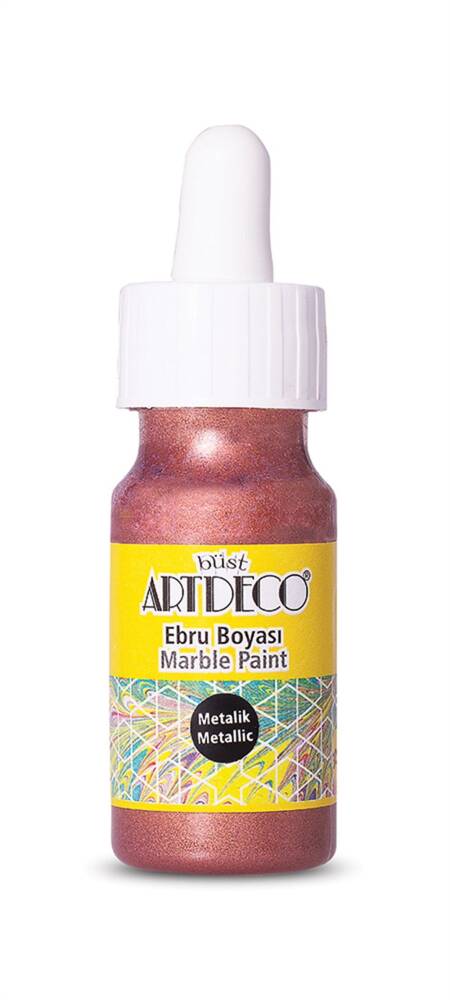 Artdeco Metallic Marbling Paint 30 ml Copper 28