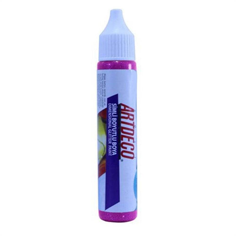 Artdeco Simli Boyutlu Boya 30 ml Pembe