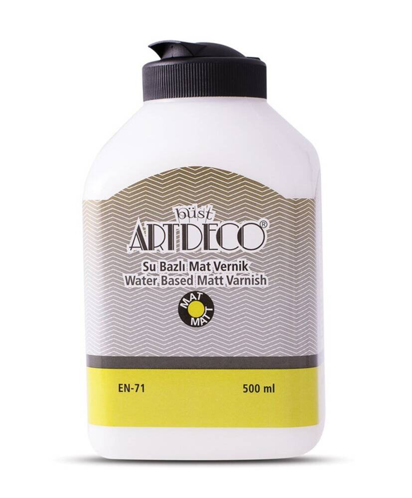 Artdeco Water Based Matt Varnish 500 ml.