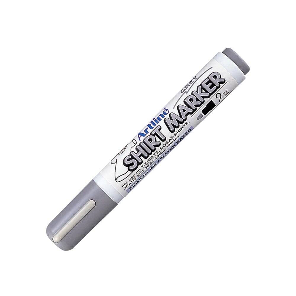 Artline 2 Shirt Marker Tişört Tekstil Kalemi Gri