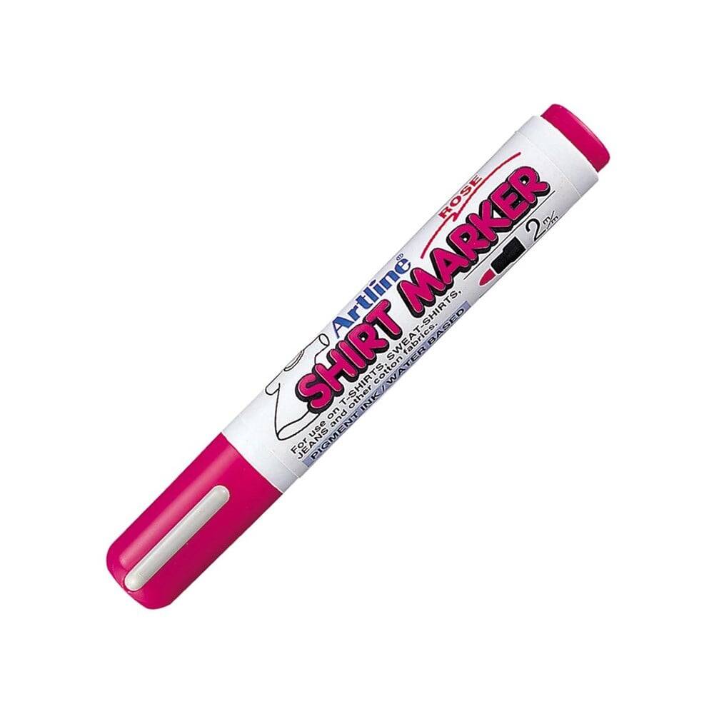 Artline 2 Shirt Marker Tişört Tekstil Kalemi Gül