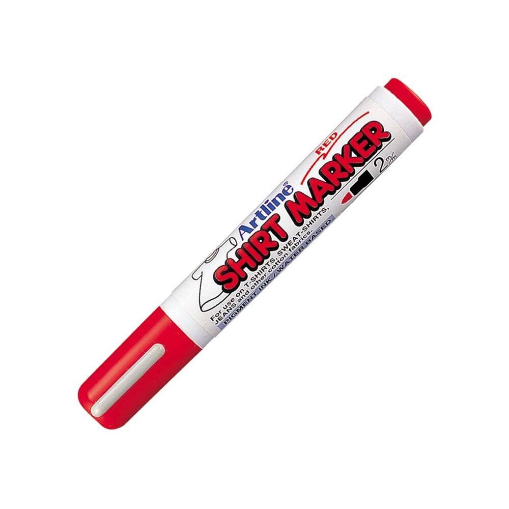 Artline 2 Shirt Marker Tişört Tekstil Kalemi Kırmızı