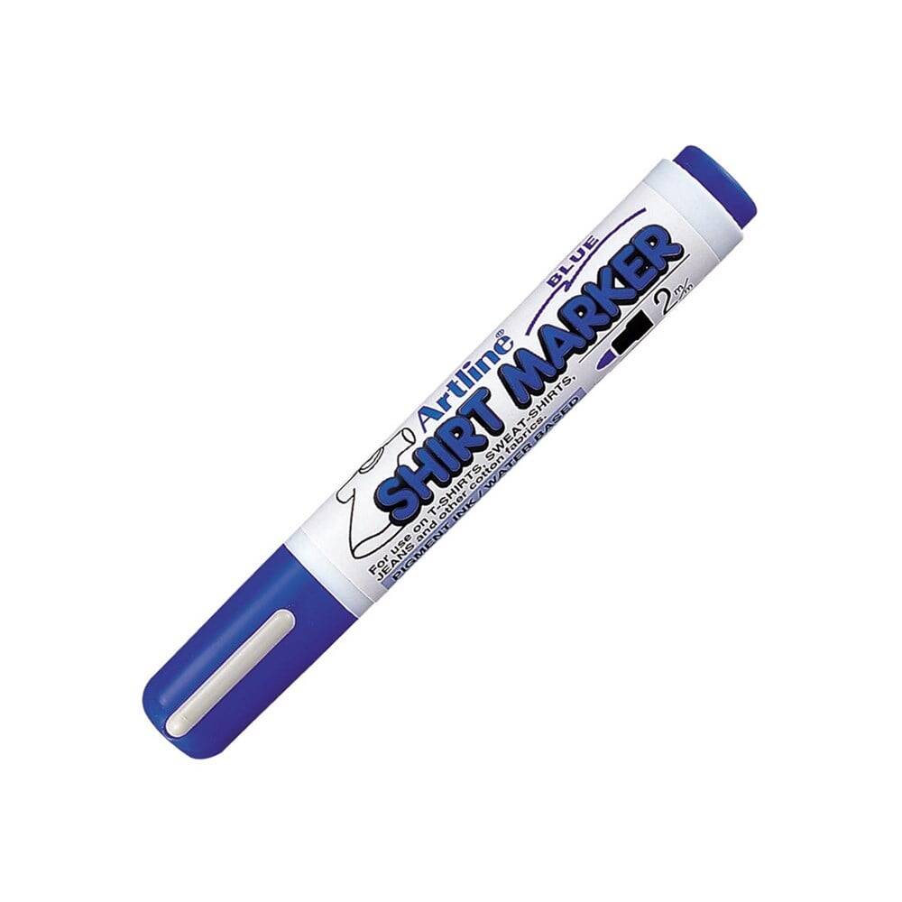 Artline 2 Shirt Marker Tişört Tekstil Kalemi Mavi
