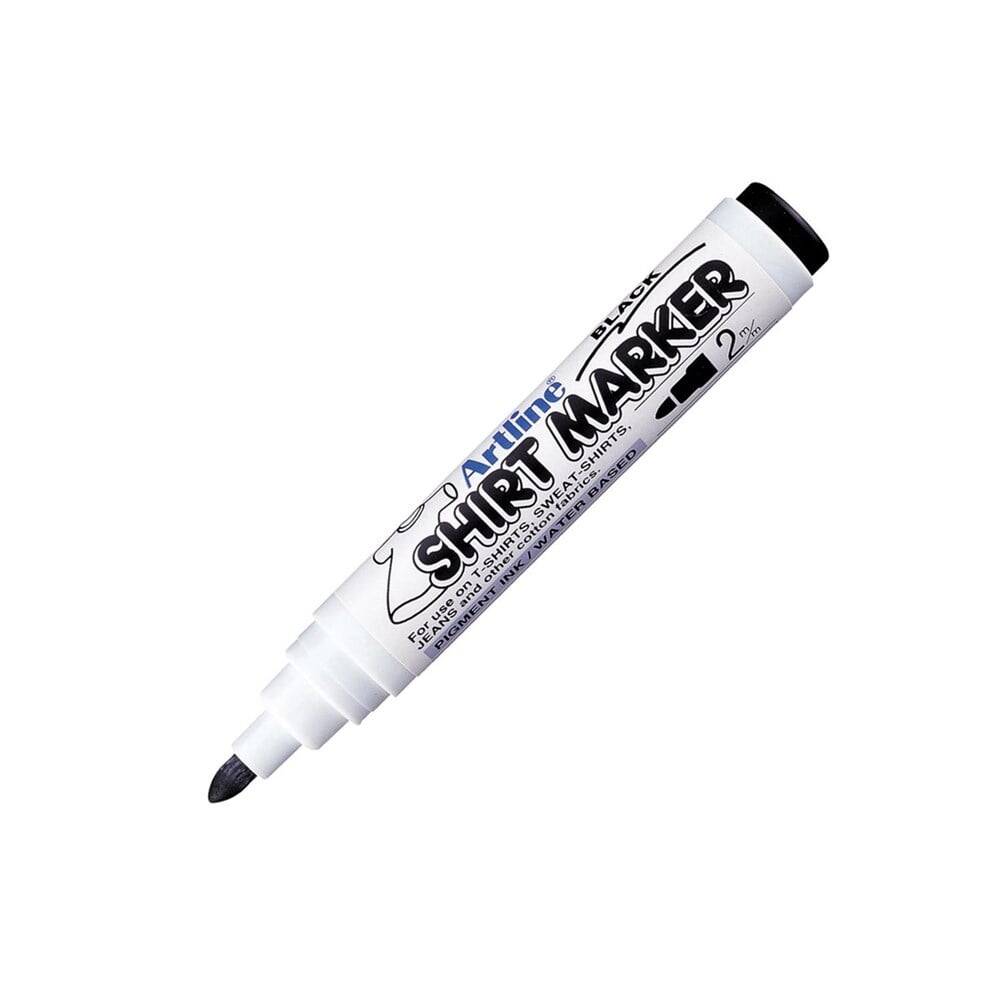 Artline 2 Shirt Marker Tişört Tekstil Kalemi Siyah