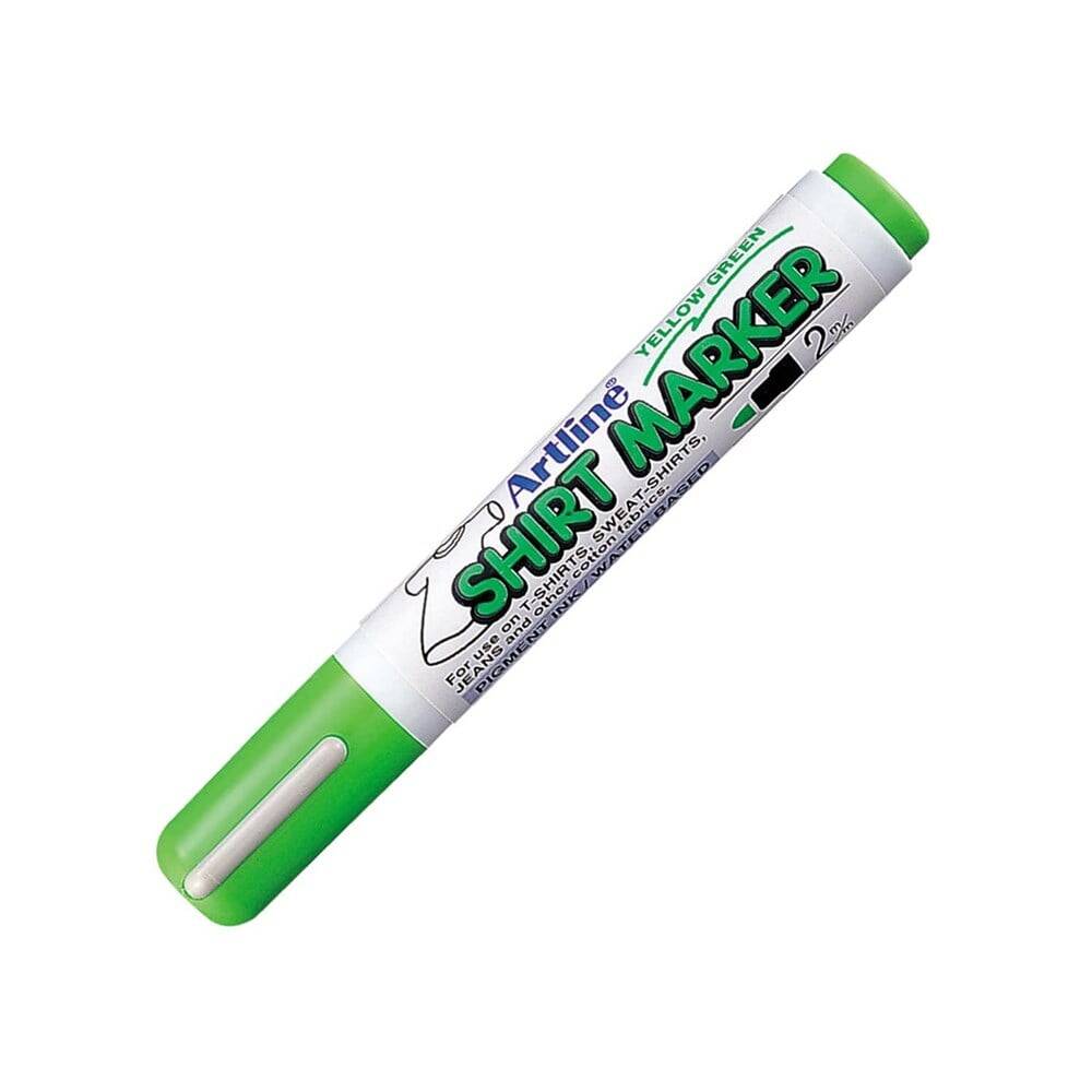 Artline 2 Shirt Marker Tişört Tekstil Kalemi Yeşil