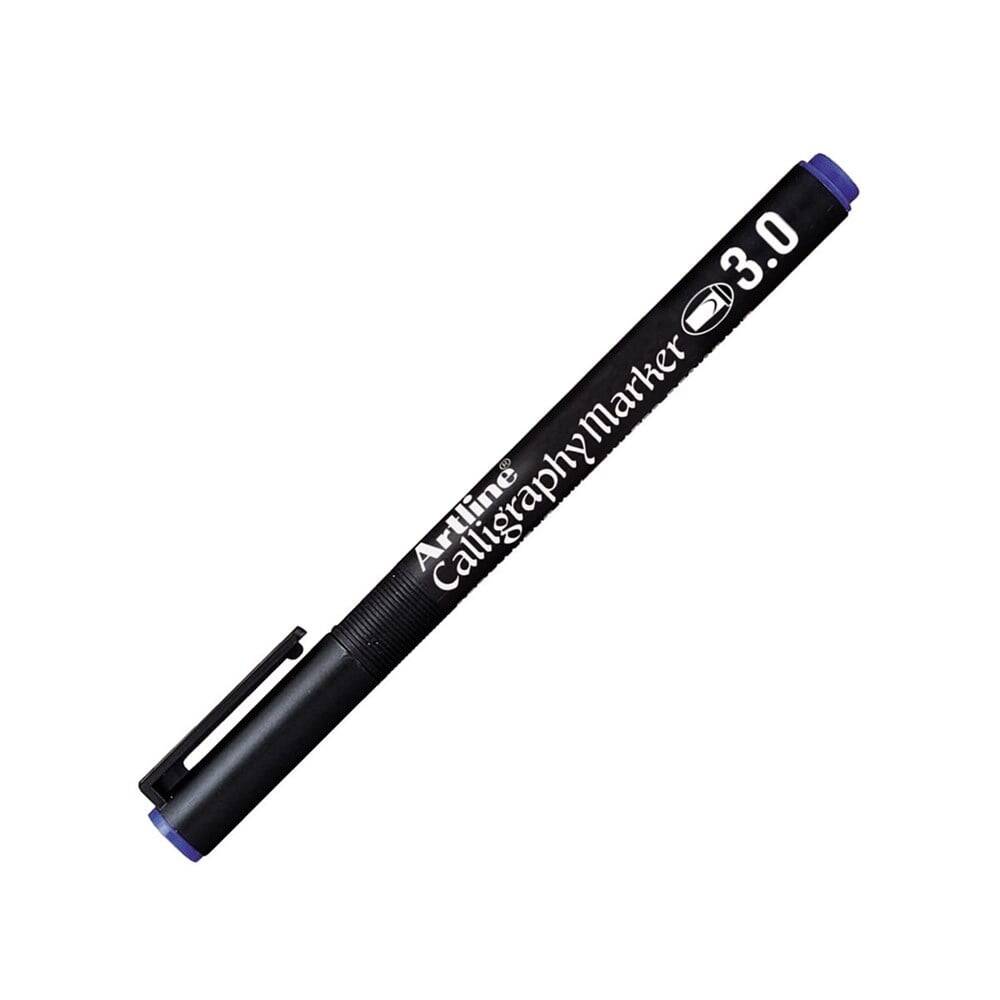 Artline 813 Permanent Calligraphy Pen 3.0 mm Blue