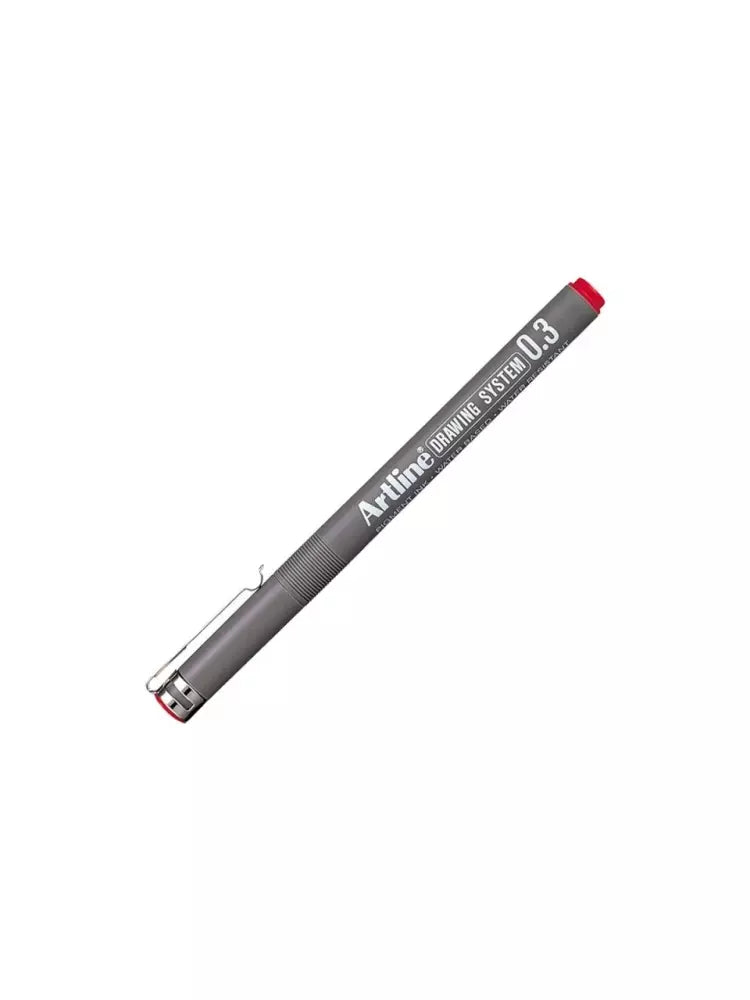 Artline Çizim Kalemi 0,03 mm Kırmızı