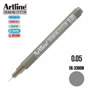 Artline Çizim Kalemi 0,05 mm Gri