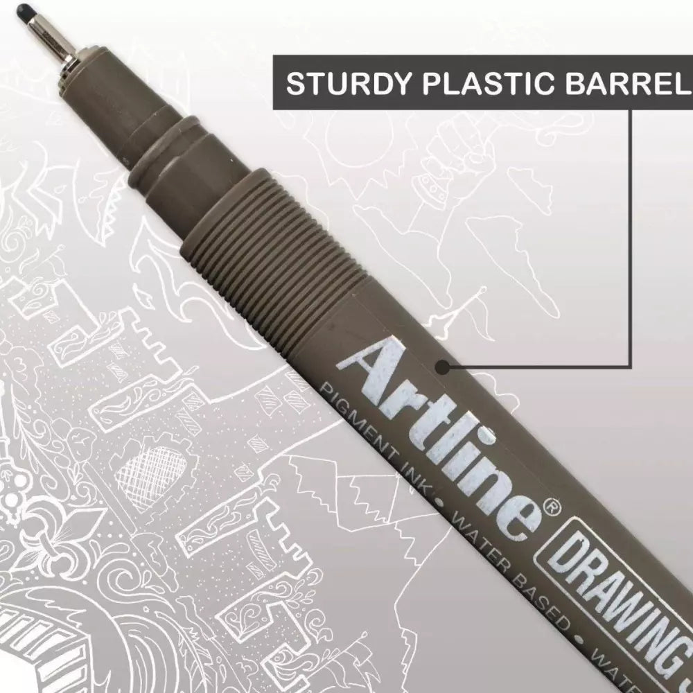 Artline Çizim Kalemi 0.2 mm Gri