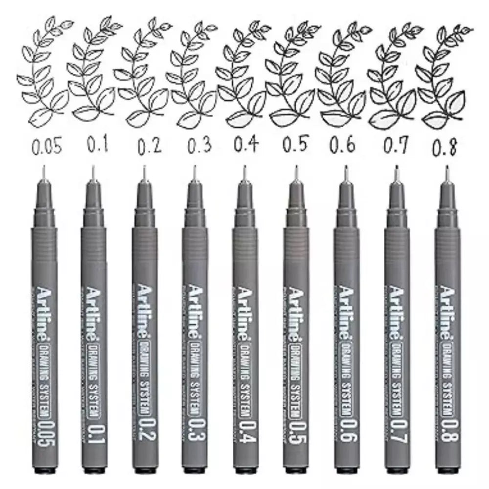 Artline Çizim Kalemi 0.3 mm Gri