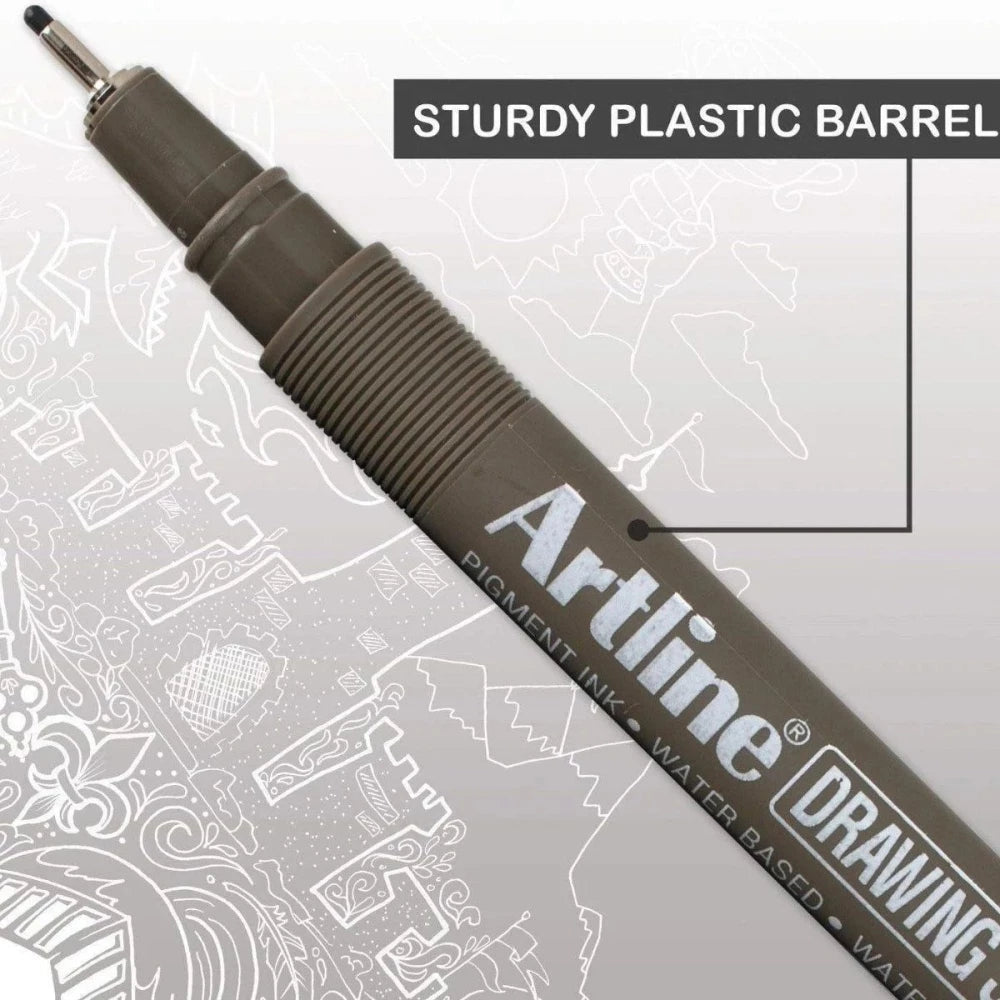 Artline Drawing Pen 0.6 mm Gray