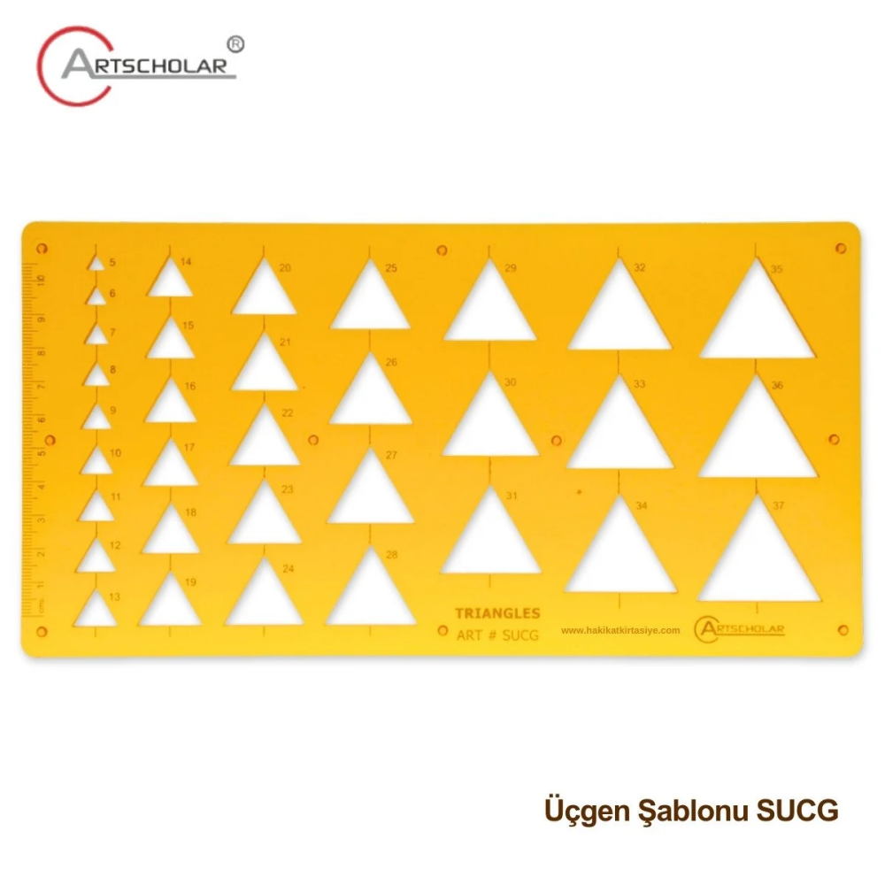 Artscholar Triangle Template