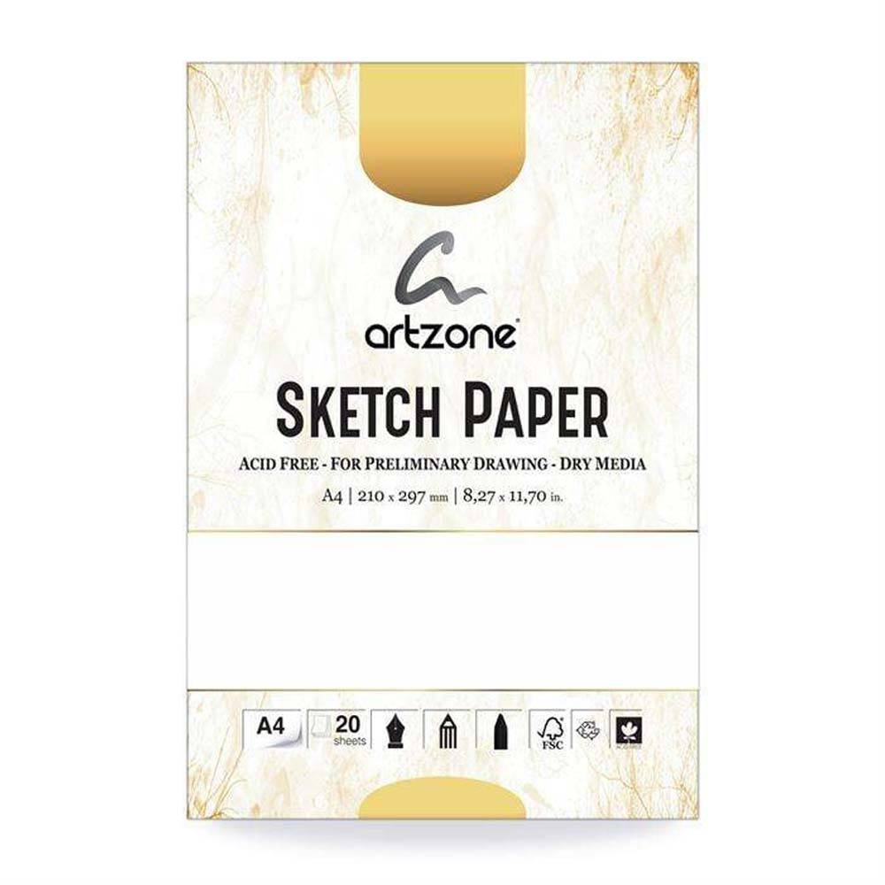 Artzone A4 Drawing Paper 90 Gram 20 Sheets