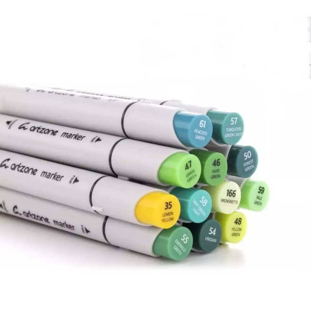 Artzone Marker Set Forest Tones 12-pack