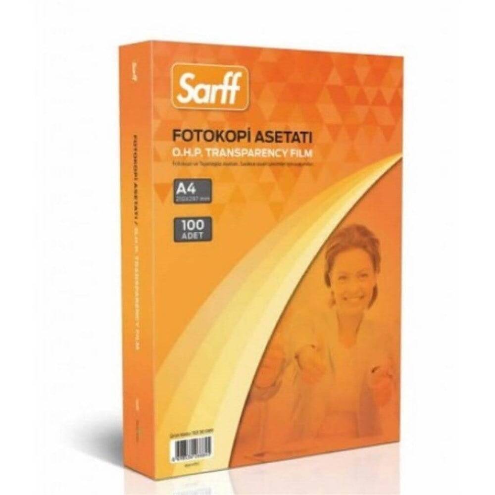Acetate A4 Consumables with Photocopies 100 Sheets