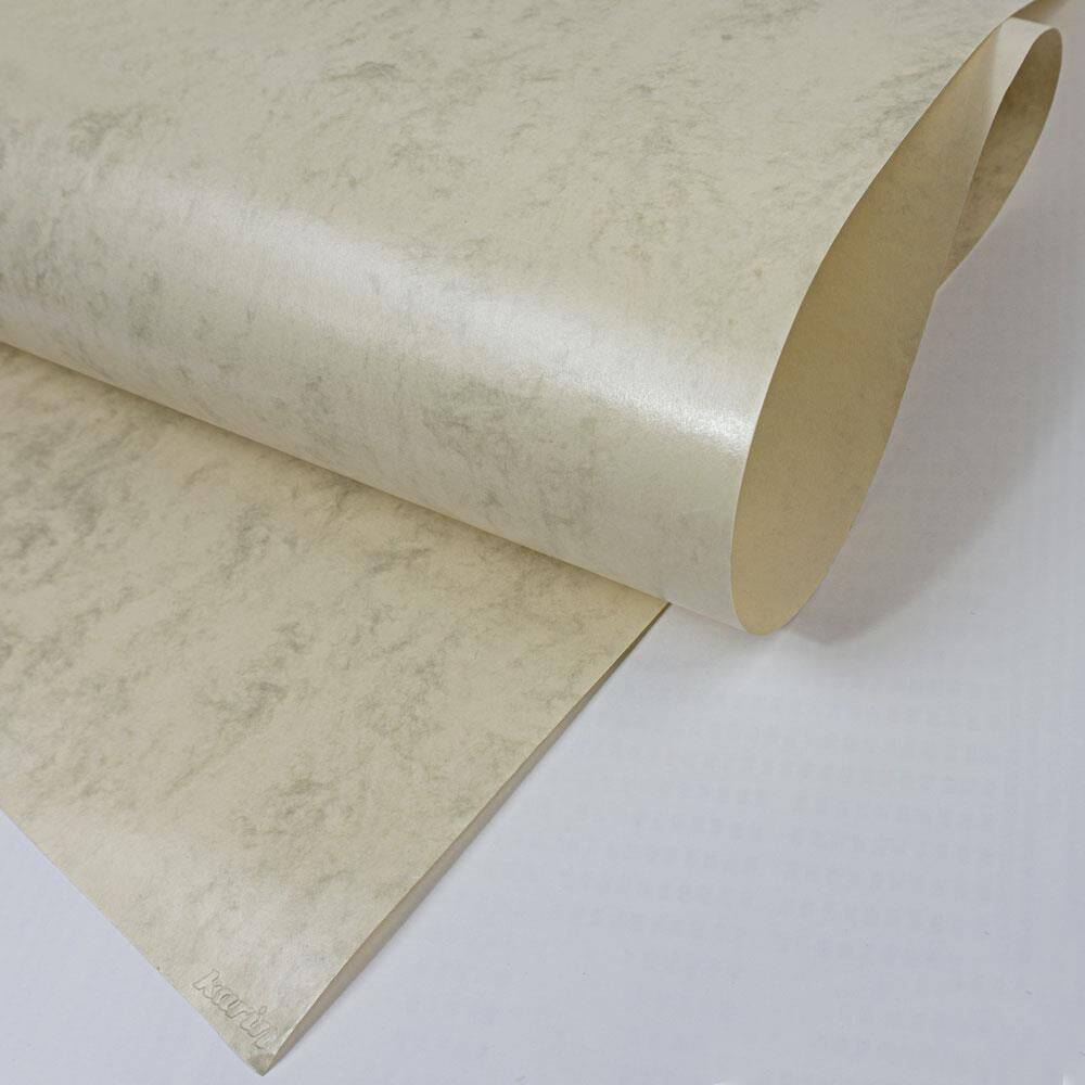 Acid-Free Ahar Green Marble Patterned Paper 70x100 cm
