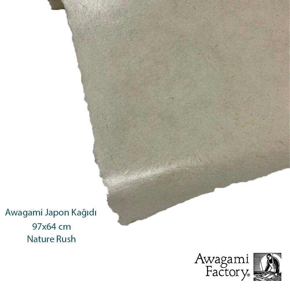 Awagami Ahar Japanese Paper 97X64 cm Nature Rush 48 gr