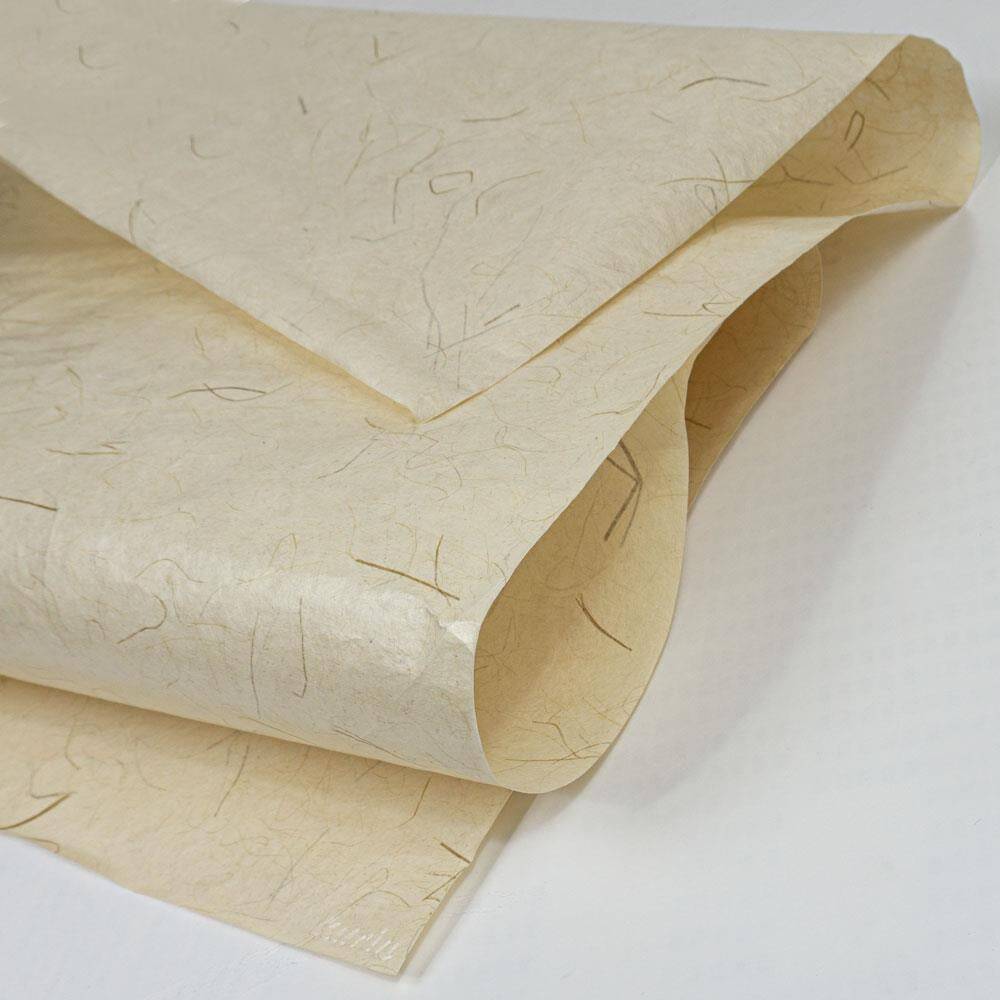 Awagami Ahar Japanese Paper 97X64 cm Nature Straw 48 gr
