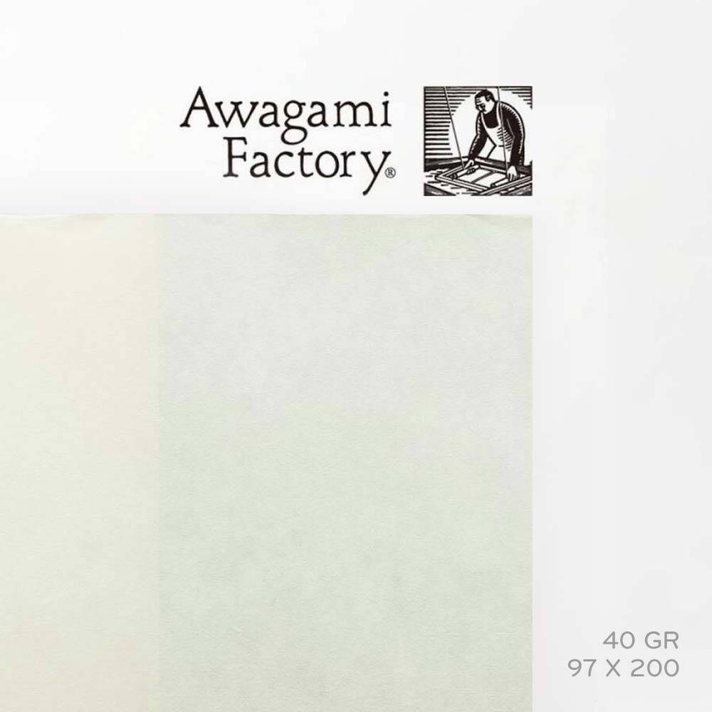 Awagami Factory Shiramine Natural Thin 70 G/M2 97X200 Cm