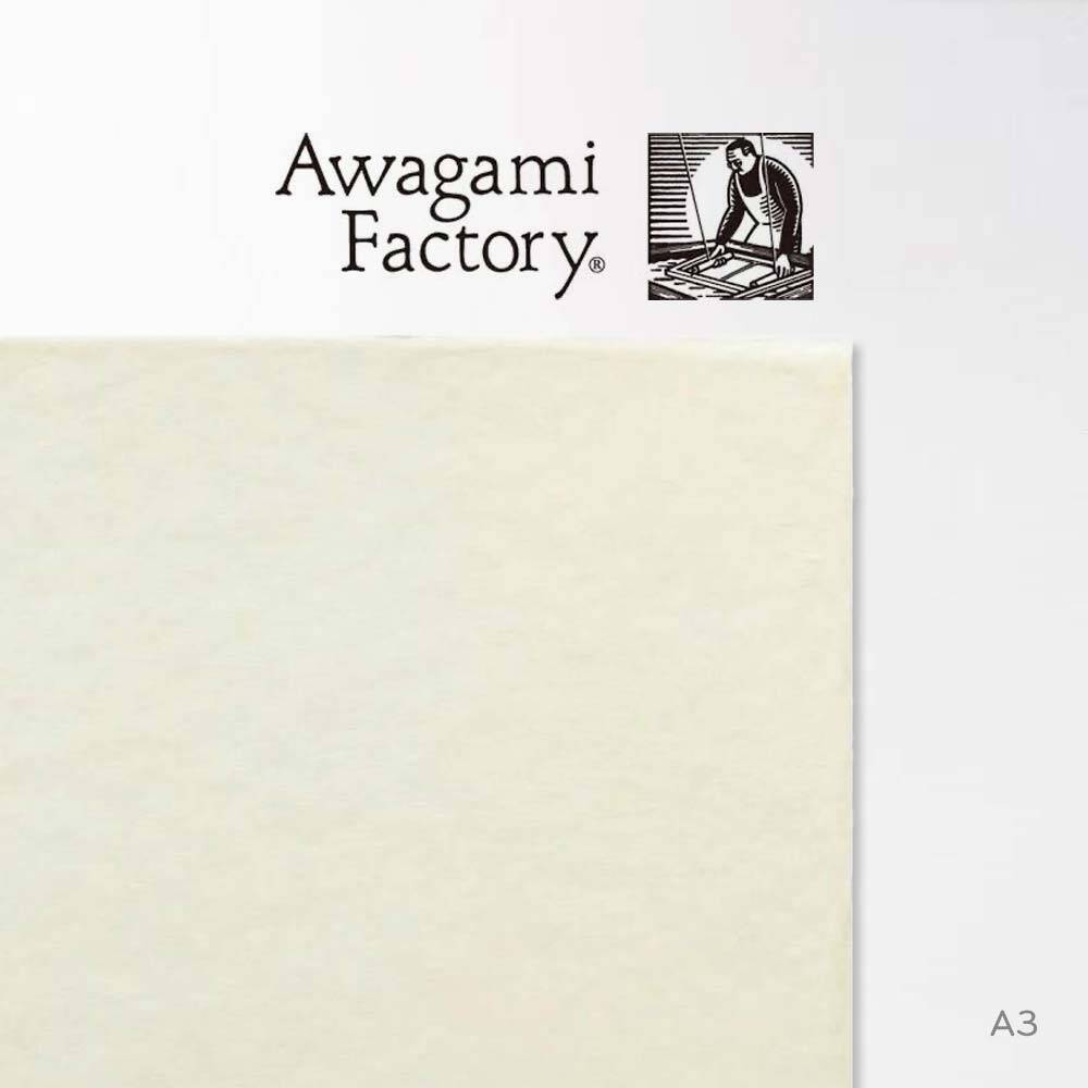 Awagami Japanese Paper Bizan Natural Thick A3+ IJ-3237
