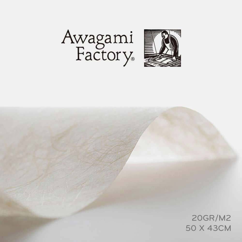 Awagami Japon Kağıdı Hinging Thick 20 Gr/M2 50X43 Cm 10'lu Paket