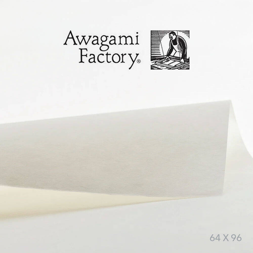 Awagami Japon Kağıdı Kozo Thick Natural 42 gr 97x64 cm