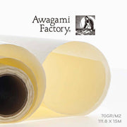 Awagami Japon Kağıdı Kozo Thick Natural Roll 110 Gr/M2 111.8X15 m IJ0345