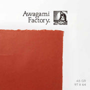Awagami Japon Kağıdı Mingeishi M-16 Clay 48 gr 97x64 cm