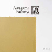 Awagami Japon Kağıdı Mingeishi M-41 Beige 48 Gr/M2 97X64 Cm