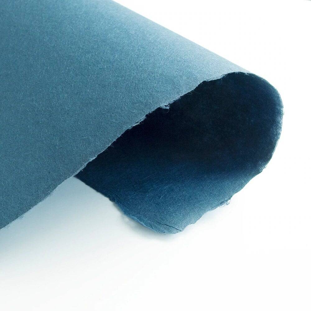 Awagami Japon Kağıdı Mingeishi M-53 Navy Blue 48 Gr/M2 97X64 Cm