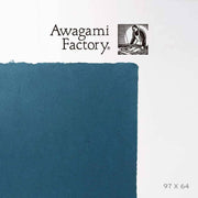 Awagami Japon Kağıdı Mingeishi M-53 Navy Blue 48 Gr/M2 97X64 Cm
