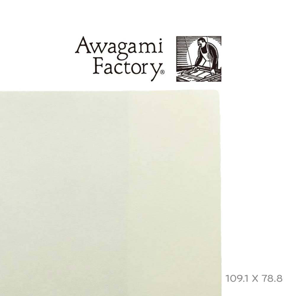 Awagami Japon Kağıdı Shin Inbe Pearl White 105 Gr/M2 109.1X78.8 Cm