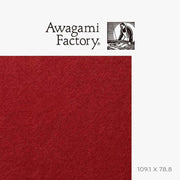 Awagami Japon Kağıdı Shin Inbe Thick Dark Red 105 Gr/M2 109.1X78.8 Cm