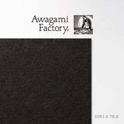 Awagami Japanese Paper Shin Inbe Thick Eggplant 105 Gsm 109.1X78.8 Cm