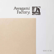 Awagami Japon Kağıdı Shin Inbe Thick Pear Brown 105 Gr/M2 109.1X78.8 Cm