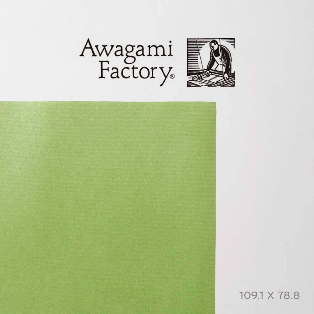 Awagami Japon Kağıdı Shin Inbe Thin Lime 65 Gr/M2 109.1X78.8 Cm